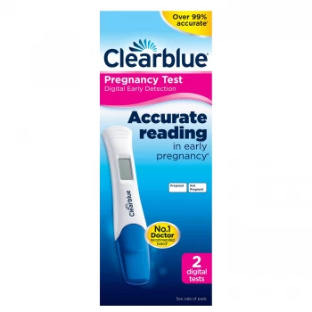 Clearblue Early Detection Digital Pregnancy Tests 2 Pack