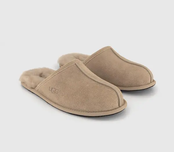 UGG Mens Scuff Slippers Sand, 9