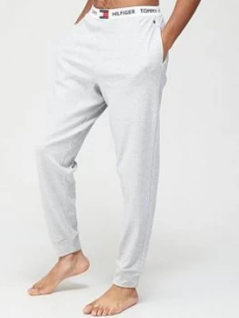 Tommy Hilfiger Cuffed Lounge Pants - Grey Heather, Size L, Men