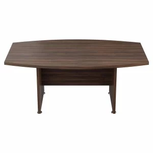 TC Office Regent Boardroom Table 1800mm, Dark Walnut