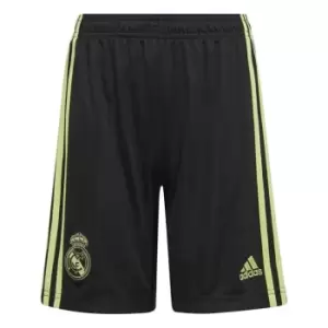adidas Real Madrid Third Shorts 2022/2023 Juniors - Black