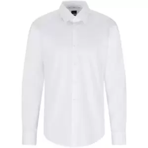 Boss Joe Kent Long Sleeve Shirt - White