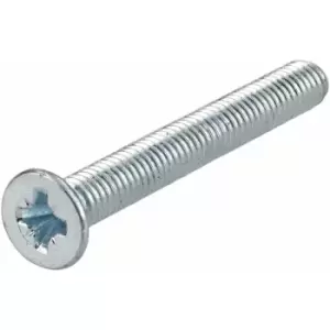 R-tech - 337072 Pozi Countersunk Machine Screws bzp M3 25mm - Pack Of 100