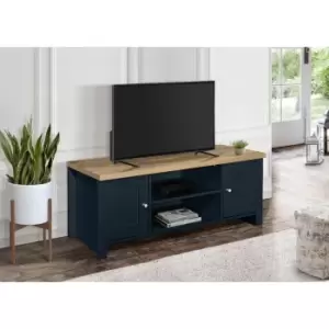 Birlea Highgate Large TV Unit Navy And Oak