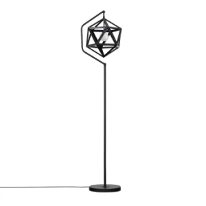 Iconic Cubik Black Floor Lamp