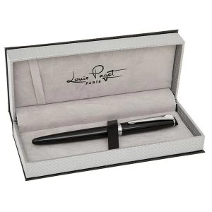 Copperfield Chrome & Black Rollerball Pen