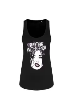 Halloween Resting Witch Face Floaty Tank