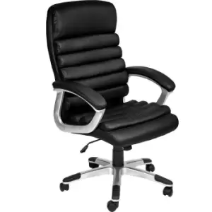 TecTake Paul Synthetic Leather Office Chair - Black