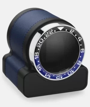 Scatola del Tempo Watch Winder Rotor One Blue Batman Bezel