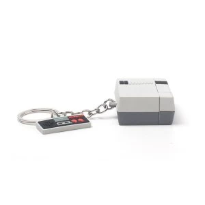 Nintendo - Nes 3D Console & Controller Unisex Keychain Keychain - Multi-Colour