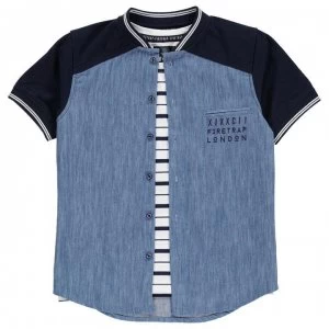 Firetrap 2 Piece Shirt Set Infant Boys - Chambray