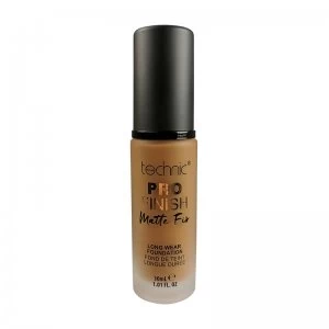 Technic Pro Finish Matte Fix Foundation Chestnut