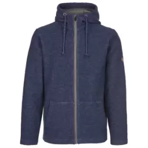 Trespass Mens Scawton Zipped Hoodie (M) (Navy Marl)