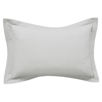 Bedeck of Belfast Nika Oxford Pillowcase - SILVER