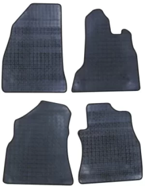 Rubber Car Mat Peugeot Partner Van 2008 Onwards Pattern 1400A PG38RM