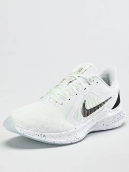 Nike Downshifter 10 SE - White/Green, Size 7, Women