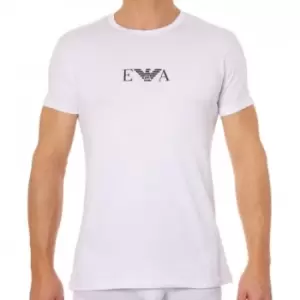 Emporio Armani 2-Pack Cotton Stretch T-Shirts - White S