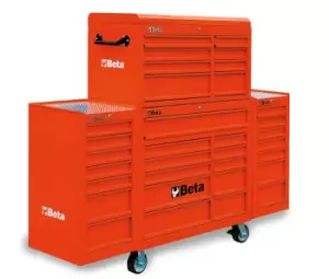 Beta Tools C38C-R Mobile Roller Cab Unit - 33 drawers Red 038000202