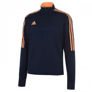 adidas Mens Football Trofeo + Track Top - Navy/Orange