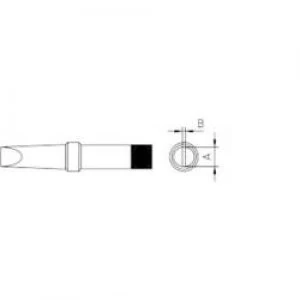 Soldering tip Flat Weller Professional 4PTA6 1 Tip size 1.6 mm