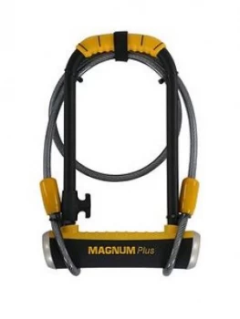 Magnum Magsolid Shackle Lock 115X230X14 With Ext Cable - Key