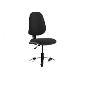 Task Office Chair Eclipse I Lever Black Fabric With Hi Rise Draughtsman Kit