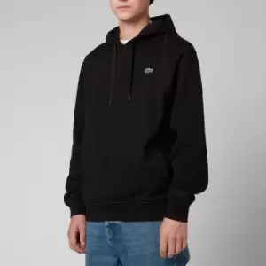 Lacoste Mens Pullover Hoodie - Black - 4/M