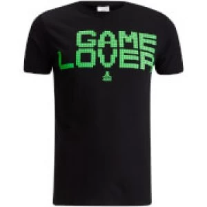 Atari Mens Game Lover T-Shirt - Black - XL