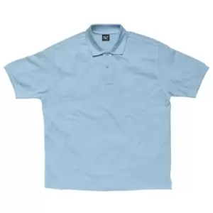 SG Ladies/Womens Polycotton Short Sleeve Polo Shirt (2XL) (Sky Blue)