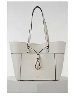 Luella Grey Millie Molten Drop Shopper - White