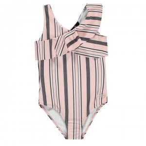 Firetrap Swimsuit Junior Girls - Lotus Stripe