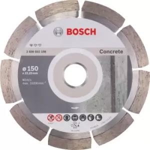 Bosch 2608602198 150x22.23mm DIAMOND DISC CONCRETE LPP