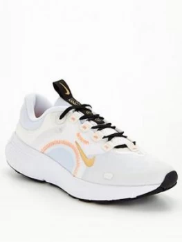 Nike Escape Run - White/Gold , White/Gold, Size 8, Women