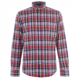 Gant Gant Long Sleeve Plaid Regular Shirt - Blue 423