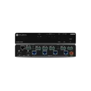 Four-Output Extended Distance 4K HDR HDMI to HDBaseT Distribution Amplifier