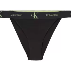 Calvin Klein LEG TANGA - Black