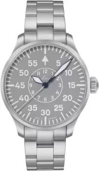 ﻿﻿Laco Watch Flieger Basic Aachen Grau 42 Bracelet