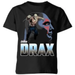 Avengers Drax Kids T-Shirt - Black - 7-8 Years