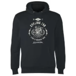 Cycling Dad Hoodie - Black - XL