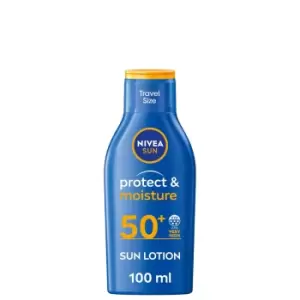 NIVEA SUN Protect and Moisture Sun Lotion SPF50 100ml