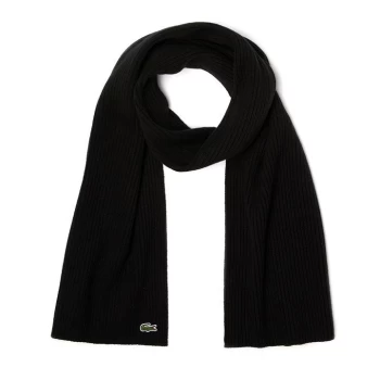 Lacoste Basic Scarf Mens - Black 031