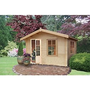 Shire Bucknells Log Cabin 10 x 8 ft