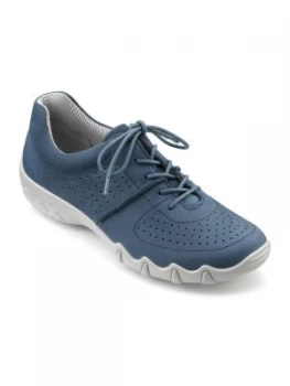 Hotter Hotter Vault Lace Up Trainer Blue