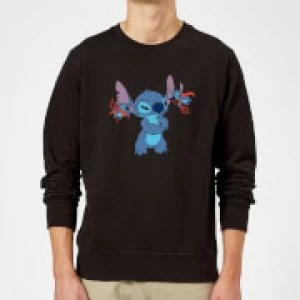 Disney Lilo And Stitch Little Devils Sweatshirt - Black - XL