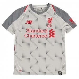 New Balance Liverpool Third Shirt 2018 2019 Junior - Grey