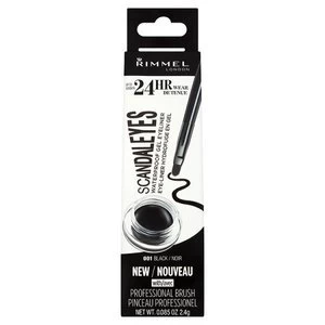 Rimmel Scandalyes Waterproof Gel Liner Black