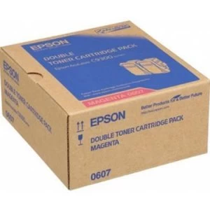 Epson S050607 Magenta Laser Toner Ink Cartridge