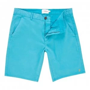 Farah Vintage Hawk Chino Shorts - Turquoise 359