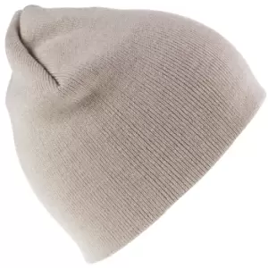 Result Pull On Soft Feel Acrylic Winter Hat (One Size) (Stone)