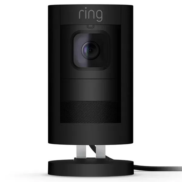 Ring Wired Stick Up Cam - Black